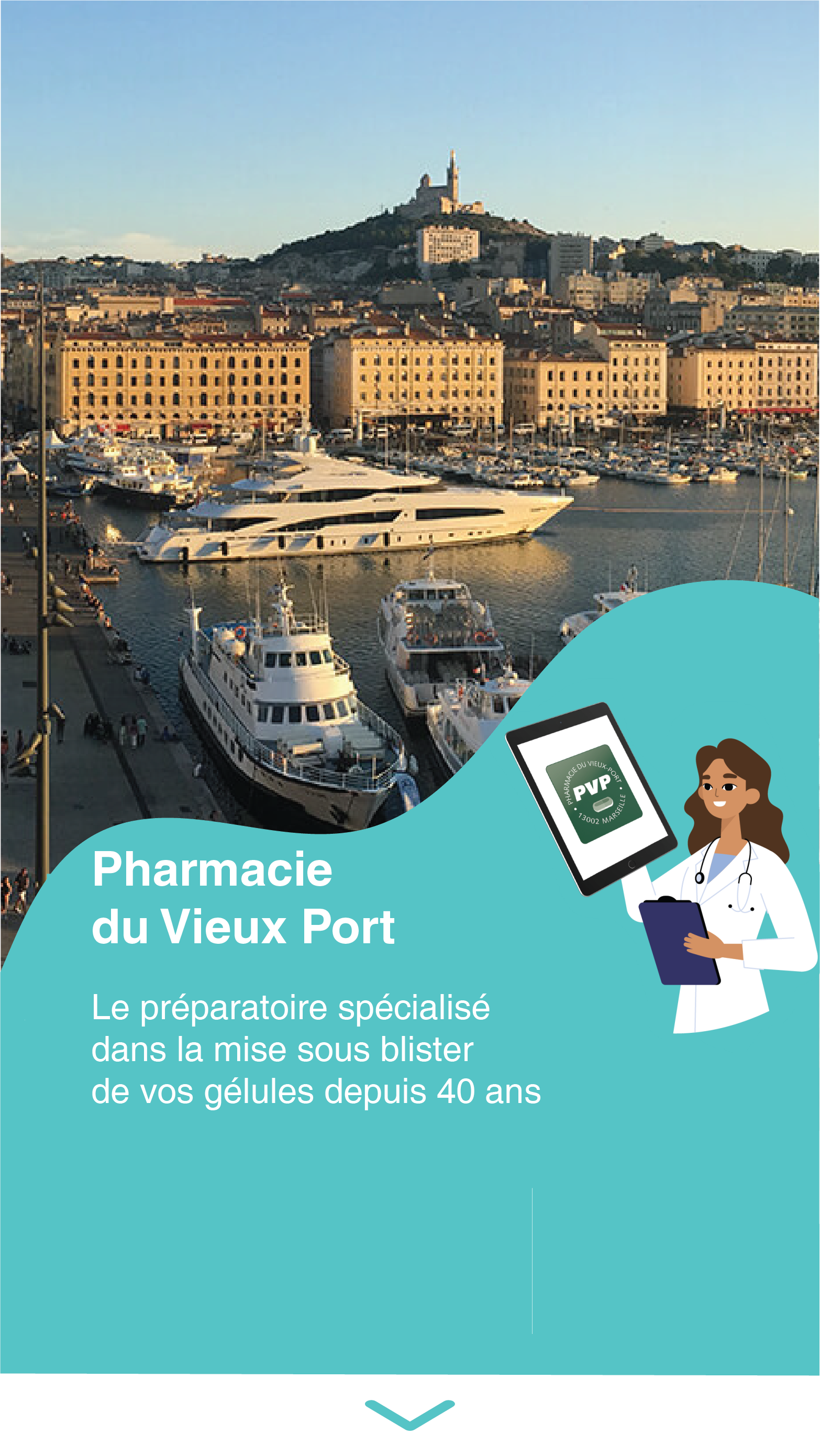 Affiche Marseille le Vieux-Port